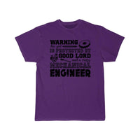 Thumbnail for Protected By A Mechanical Engineer  T-Shirt THE AV8R