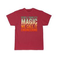 Thumbnail for People Thinks It's Magic Engineering  T-Shirt THE AV8R