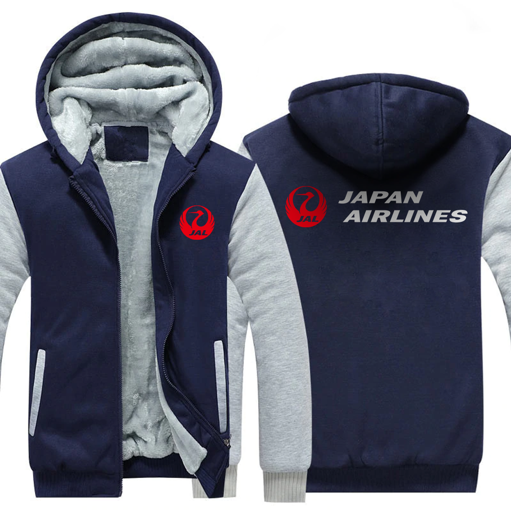 JAPAN AIRLINES  JACKETS FLEECE SWEATSHIRT