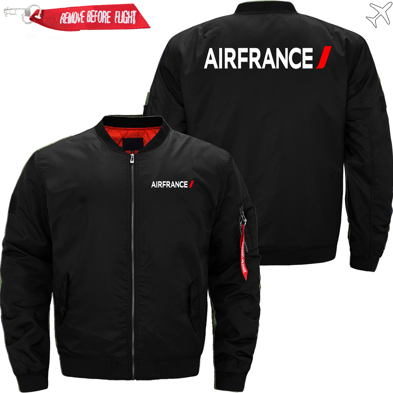 FRANCE AIRLINES MA1 JACKET THE AV8R