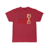 Thumbnail for US American Flag Piston Vintage Patriot  T-Shirt THE AV8R