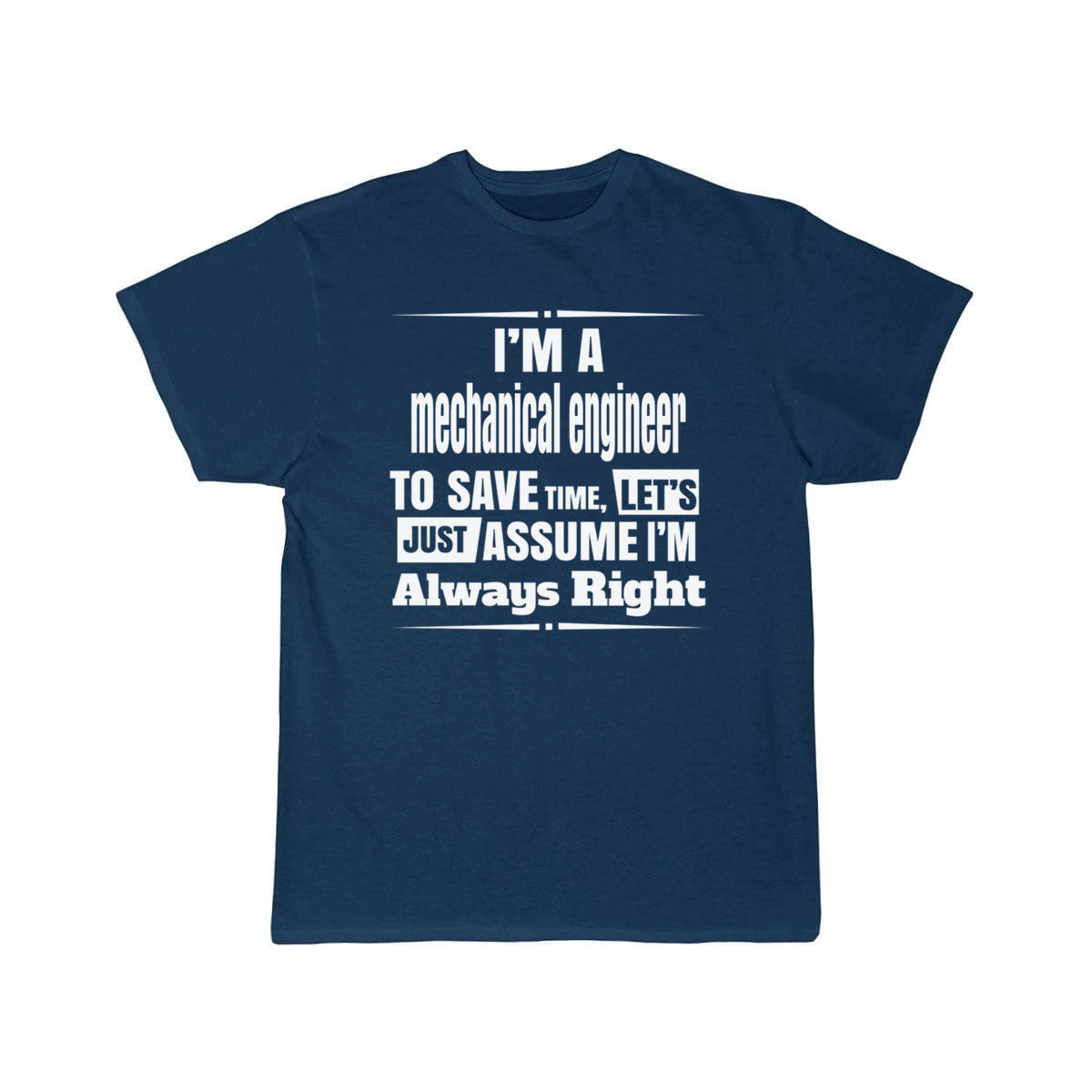 I AM Mechanical Engineer T-Shirt THE AV8R