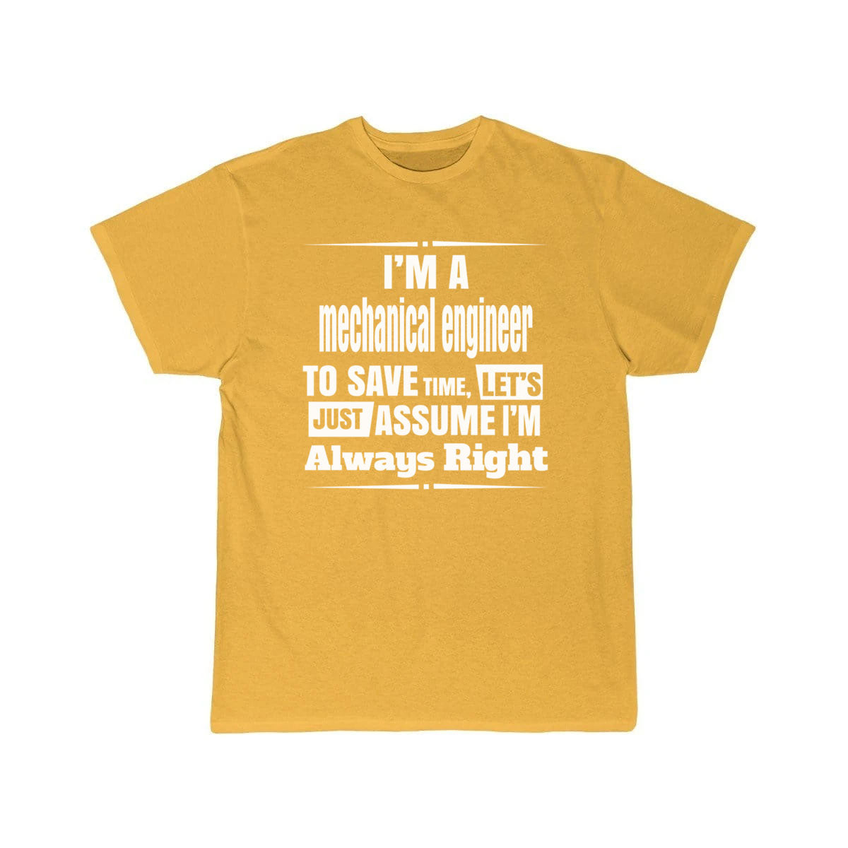 I AM Mechanical Engineer T-Shirt THE AV8R