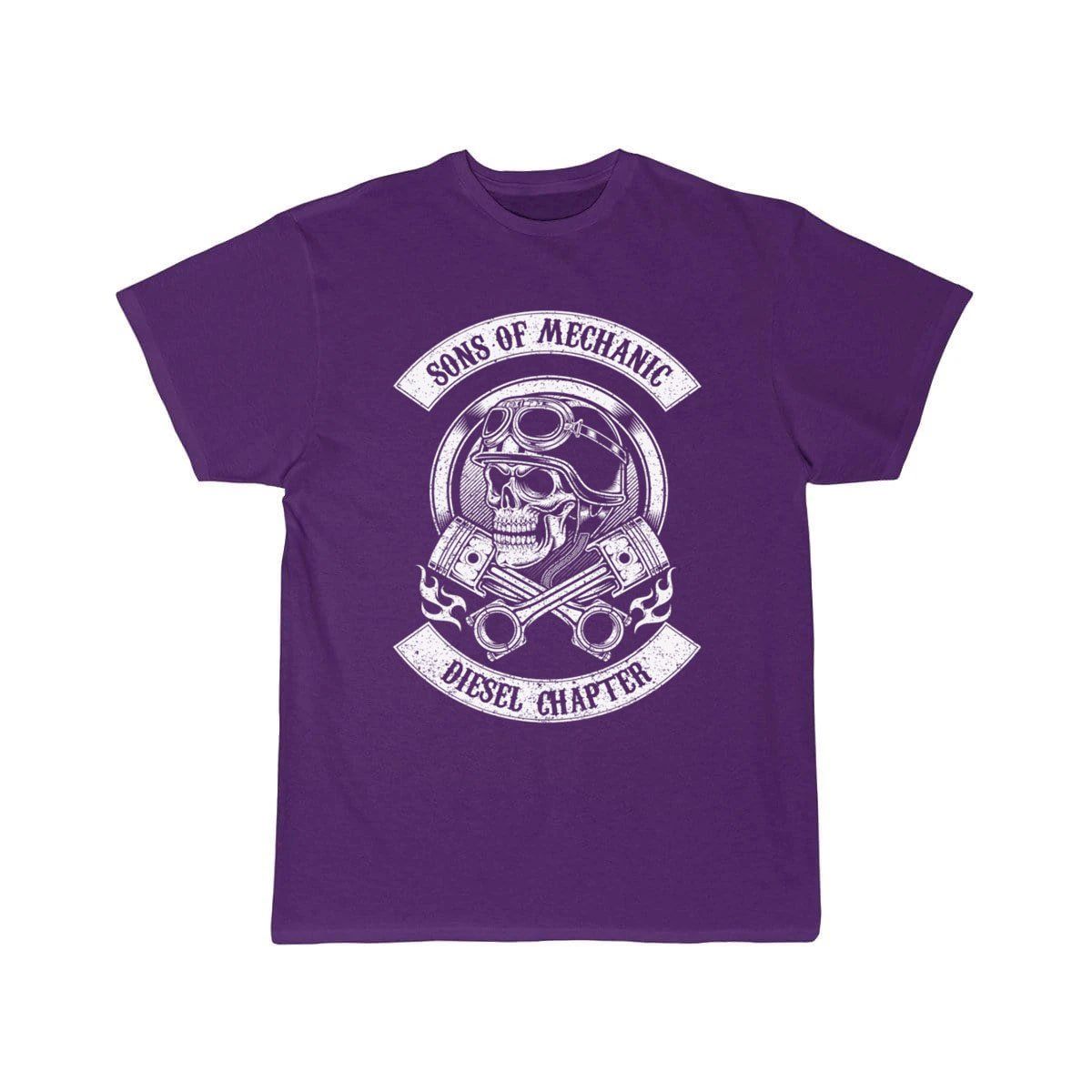 Sons of mechanic-Diesel chapter awesome   T-Shirt THE AV8R