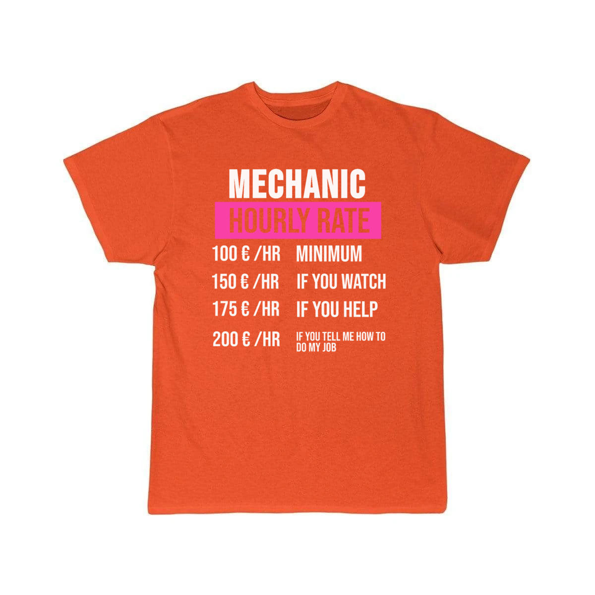 Mechanic Mechanics Mechanical Engineering  T-Shirt THE AV8R