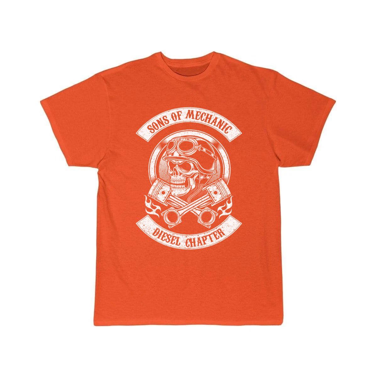 Sons of mechanic-Diesel chapter awesome   T-Shirt THE AV8R