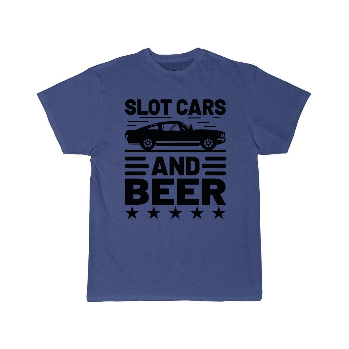 Slot Car Racing Nostalgic Muscle Car Project Car  T-Shirt THE AV8R