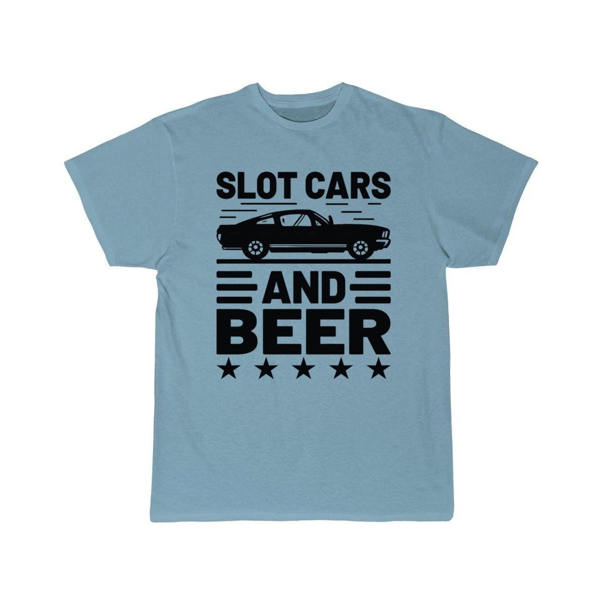 Slot Car Racing Nostalgic Muscle Car Project Car  T-Shirt THE AV8R