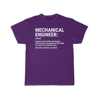 Thumbnail for Funny Mechanical Engineer Definition Noun   T-Shirt THE AV8R