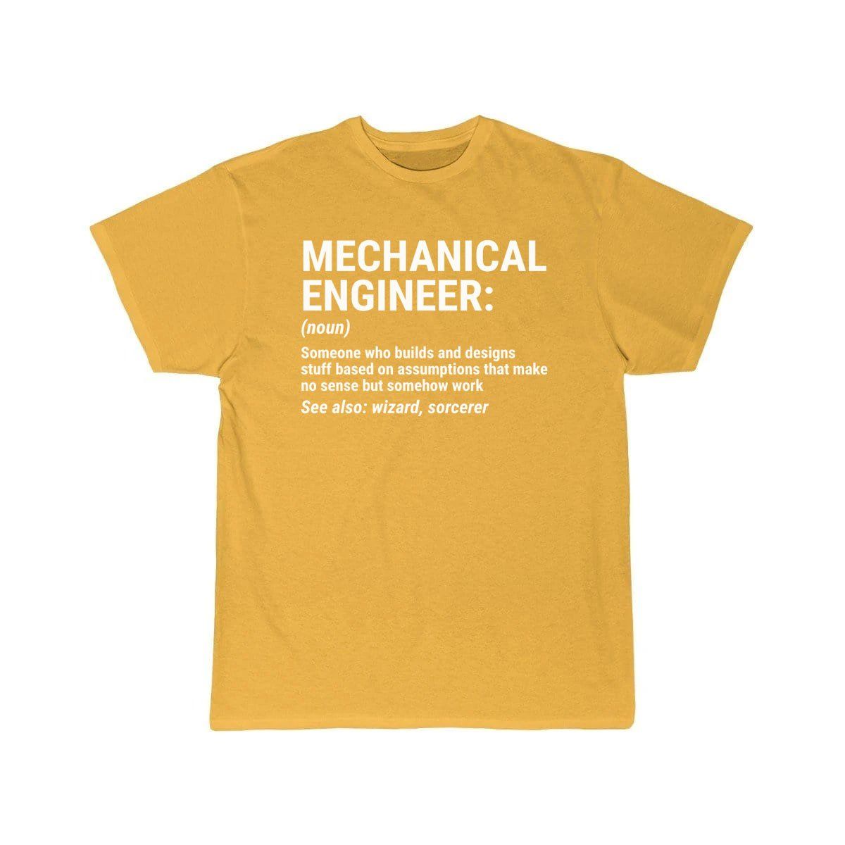 Funny Mechanical Engineer Definition Noun   T-Shirt THE AV8R