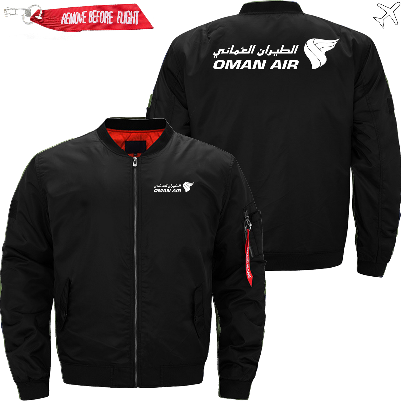 OMAN AIRLINES MA1 JACKET THE AV8R