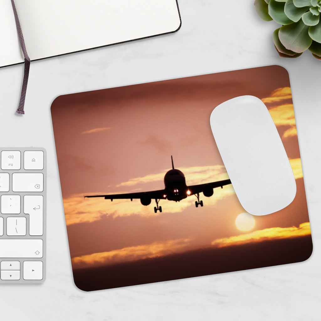 AVIATION EVENING  -  MOUSE PAD Printify