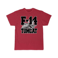 Thumbnail for F-14 Tomcat Military Fighter Jet Aircraft Cartoon T Shirt THE AV8R