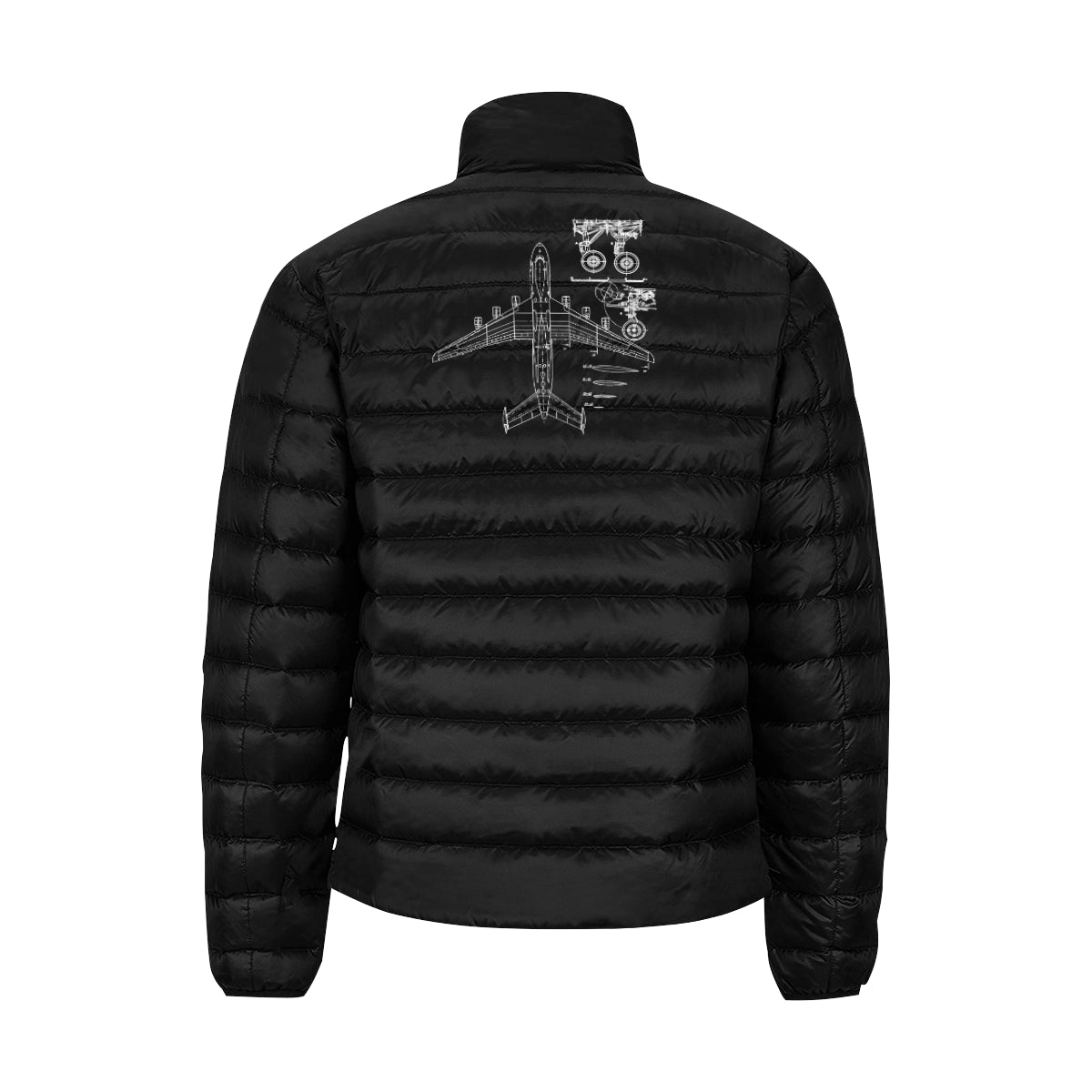 ANTONOV Men's Stand Collar Padded Jacket e-joyer