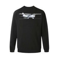 Thumbnail for CESSNA - 172 Men's Oversized Fleece Crew Sweatshirt e-joyer