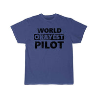 Thumbnail for Funny Pilot Pilots world okayest Pilot T-SHIRT THE AV8R