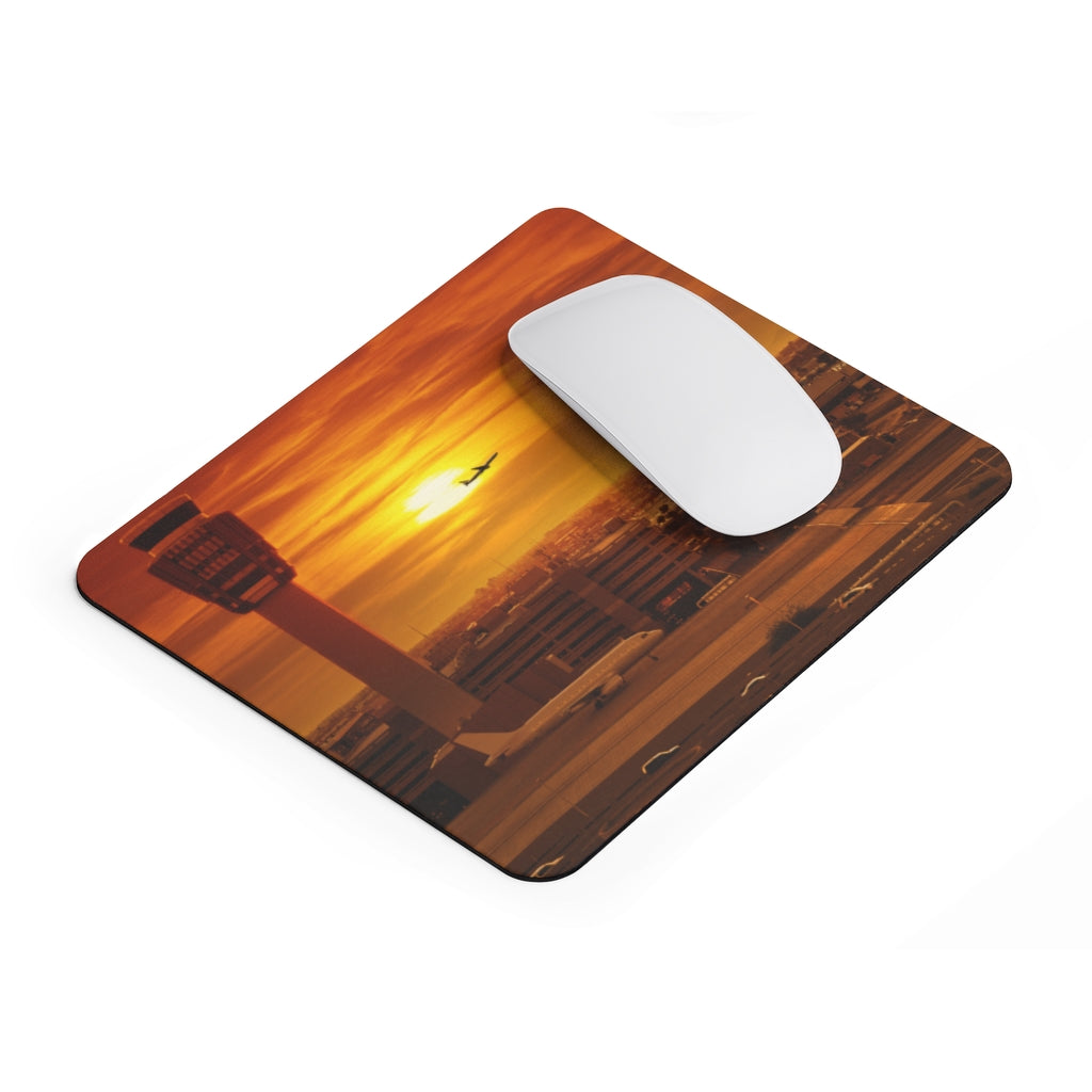 AVIATION EVENING  -  MOUSE PAD Printify