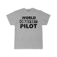 Thumbnail for Funny Pilot Pilots world okayest Pilot T-SHIRT THE AV8R