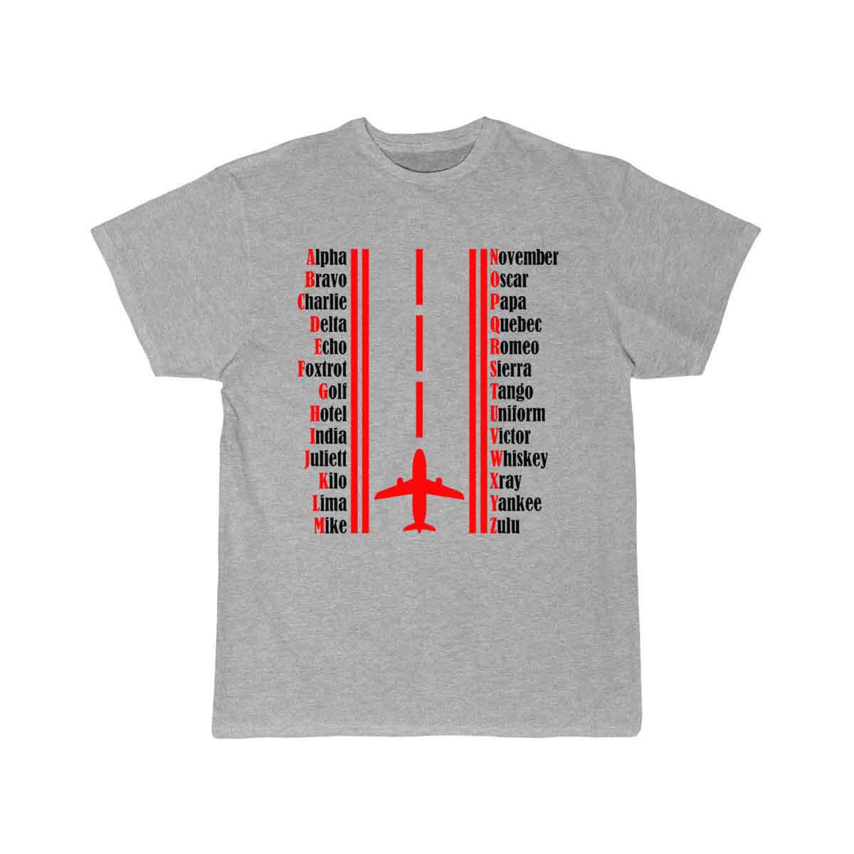 Pilot Pilots Alphabet T-SHIRT THE AV8R