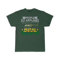 Thumbnail for People Fly Airplanes Pilots Fly Helicopters T-SHIRT THE AV8R