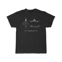 Thumbnail for F-4 Phantom Ii Fighter Jet Mechanical SketchF-4 Phantom Ii Fighter Jet Mechanical Sketch T Shirt THE AV8R