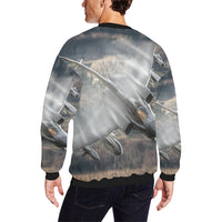 Thumbnail for HOODIE - 85 Men's Oversized Fleece Crew Sweatshirt e-joyer