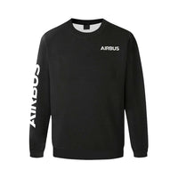 Thumbnail for AIRBUS 380 Men's Oversized Fleece Crew Sweatshirt e-joyer