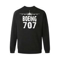 Thumbnail for BOEING 707 Men's Oversized Fleece Crew Sweatshirt e-joyer