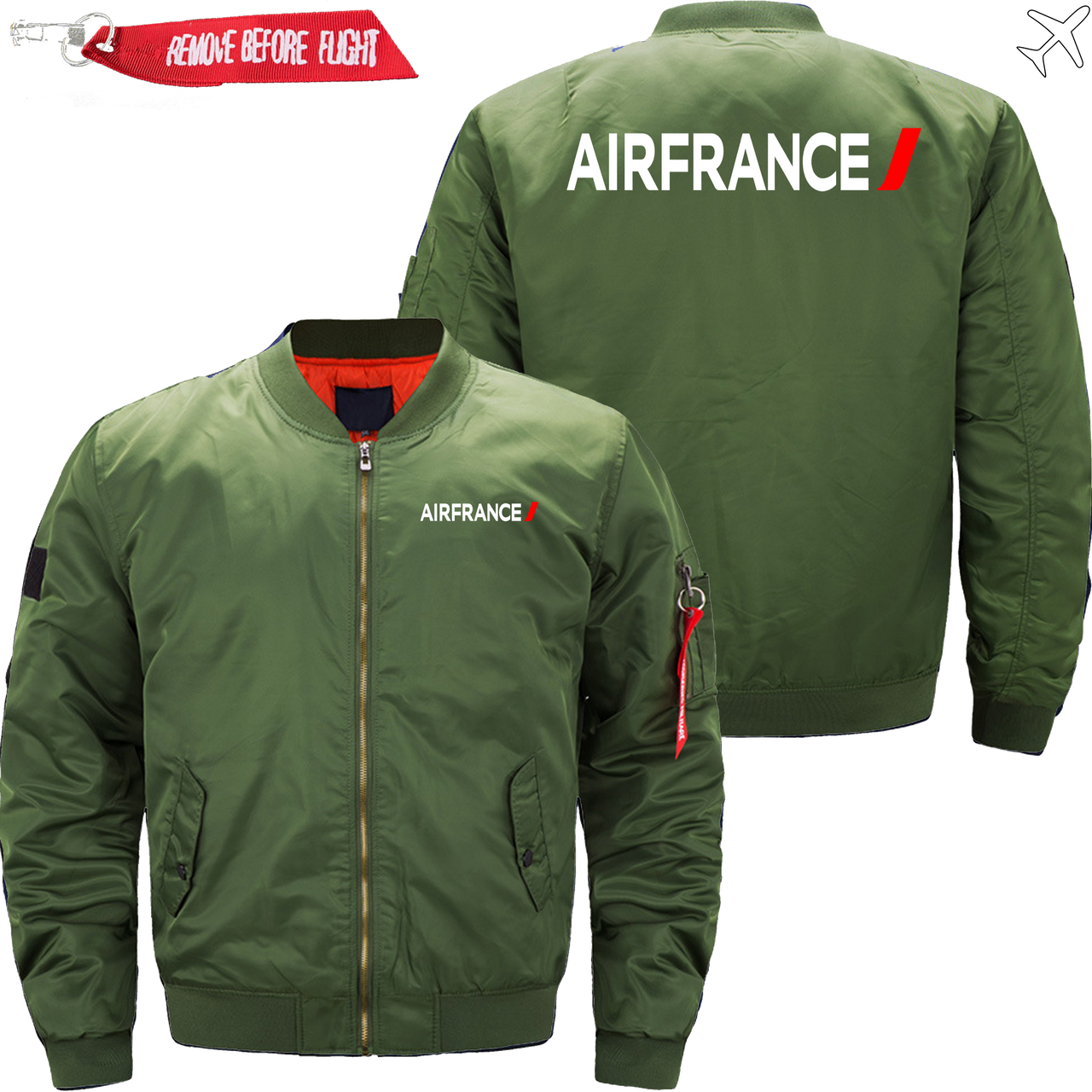 FRANCE AIRLINES MA1 JACKET THE AV8R