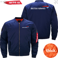 Thumbnail for BRITISH AIRLINES MA1 JACKET THE AV8R