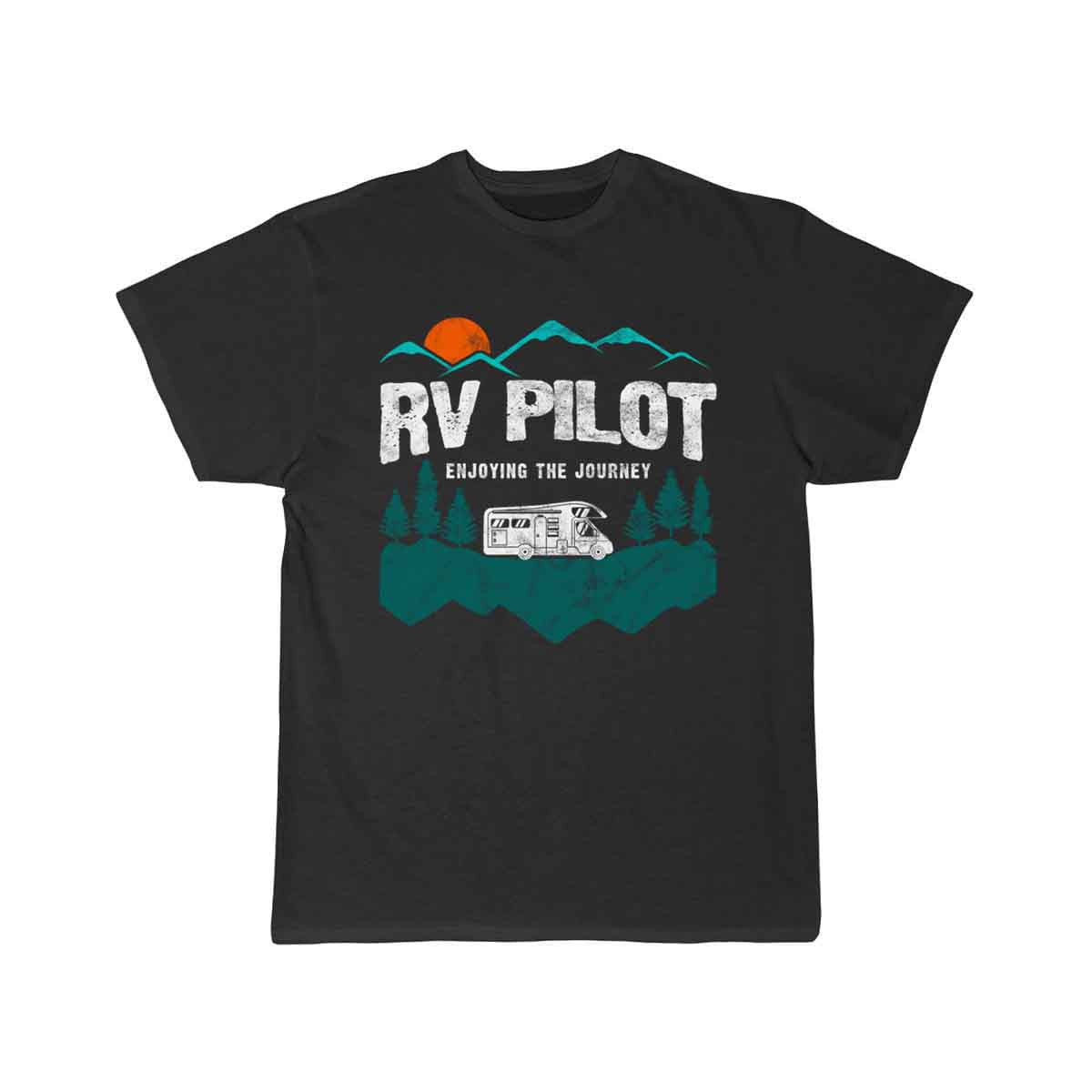 Enjoying The Journey RV Pilot Camping Gift T-SHIRT THE AV8R