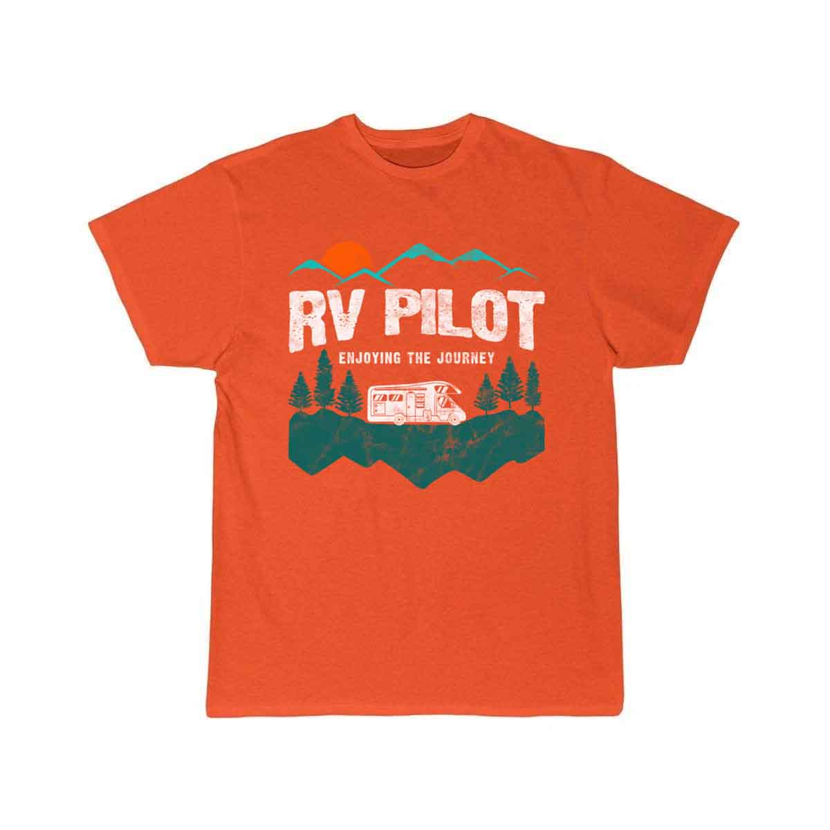 Enjoying The Journey RV Pilot Camping Gift T-SHIRT THE AV8R