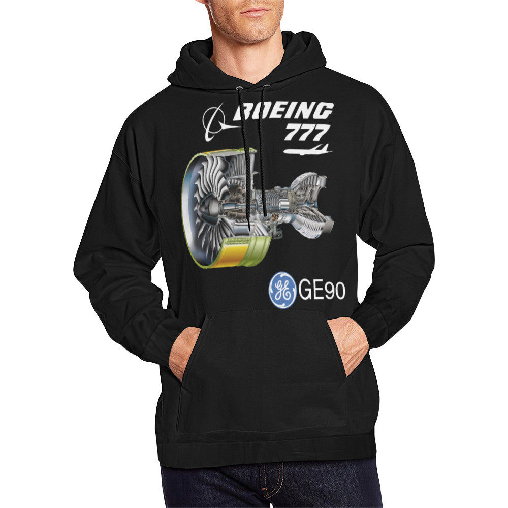 BOEING 777 All Over Print Hoodie jacket e-joyer
