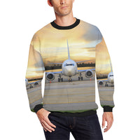 Thumbnail for HOODIE - 76 Men's Oversized Fleece Crew Sweatshirt e-joyer