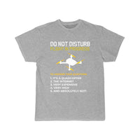 Thumbnail for Do Not Disturb Flight In Progress Drone Hobby Rc  T-SHIRT THE AV8R