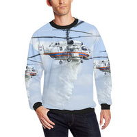 Thumbnail for HOODIE - 121 Men's Oversized Fleece Crew Sweatshirt e-joyer