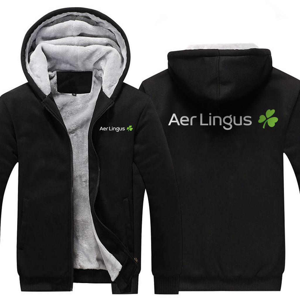 LINGUS AIRLINES JACKEN FLEECE-SWEATSHIRT
