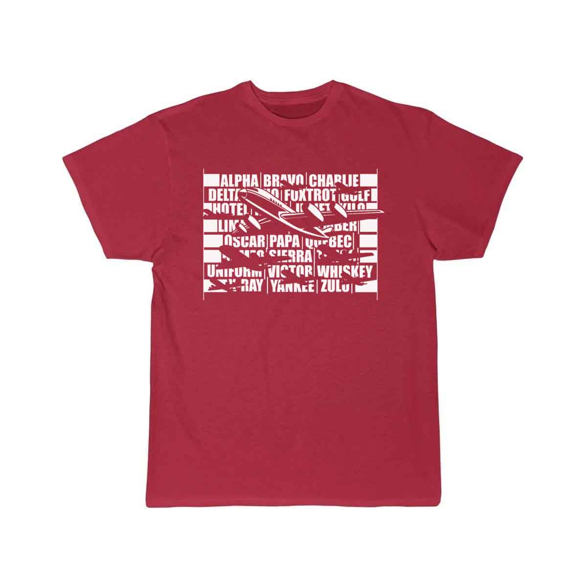 Pilot Alphabet Airplane T-SHIRT THE AV8R