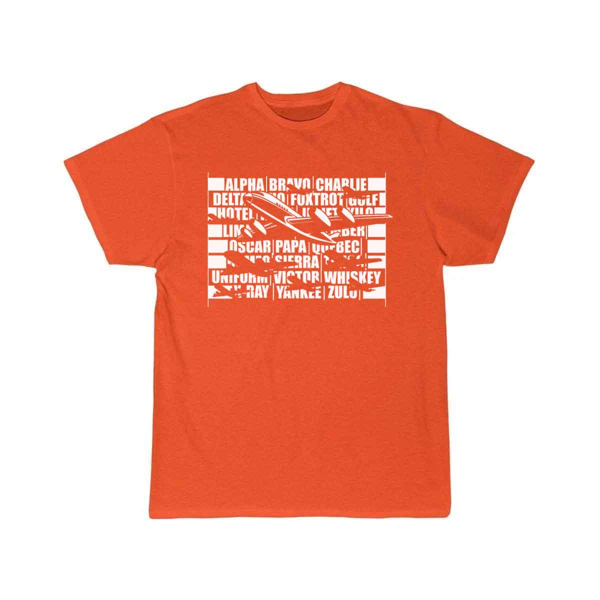 Pilot Alphabet Airplane T-SHIRT THE AV8R