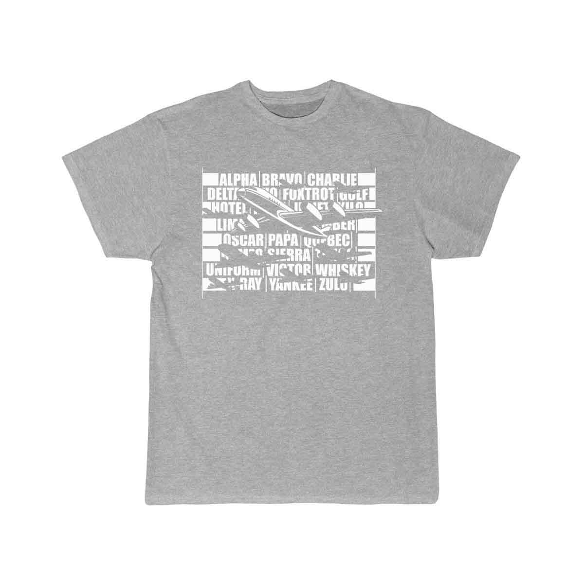 Pilot Alphabet Airplane T-SHIRT THE AV8R