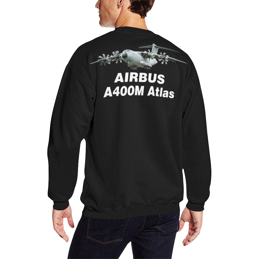 AIRBUS - 400M Men's Oversized Fleece Crew Sweatshirt e-joyer