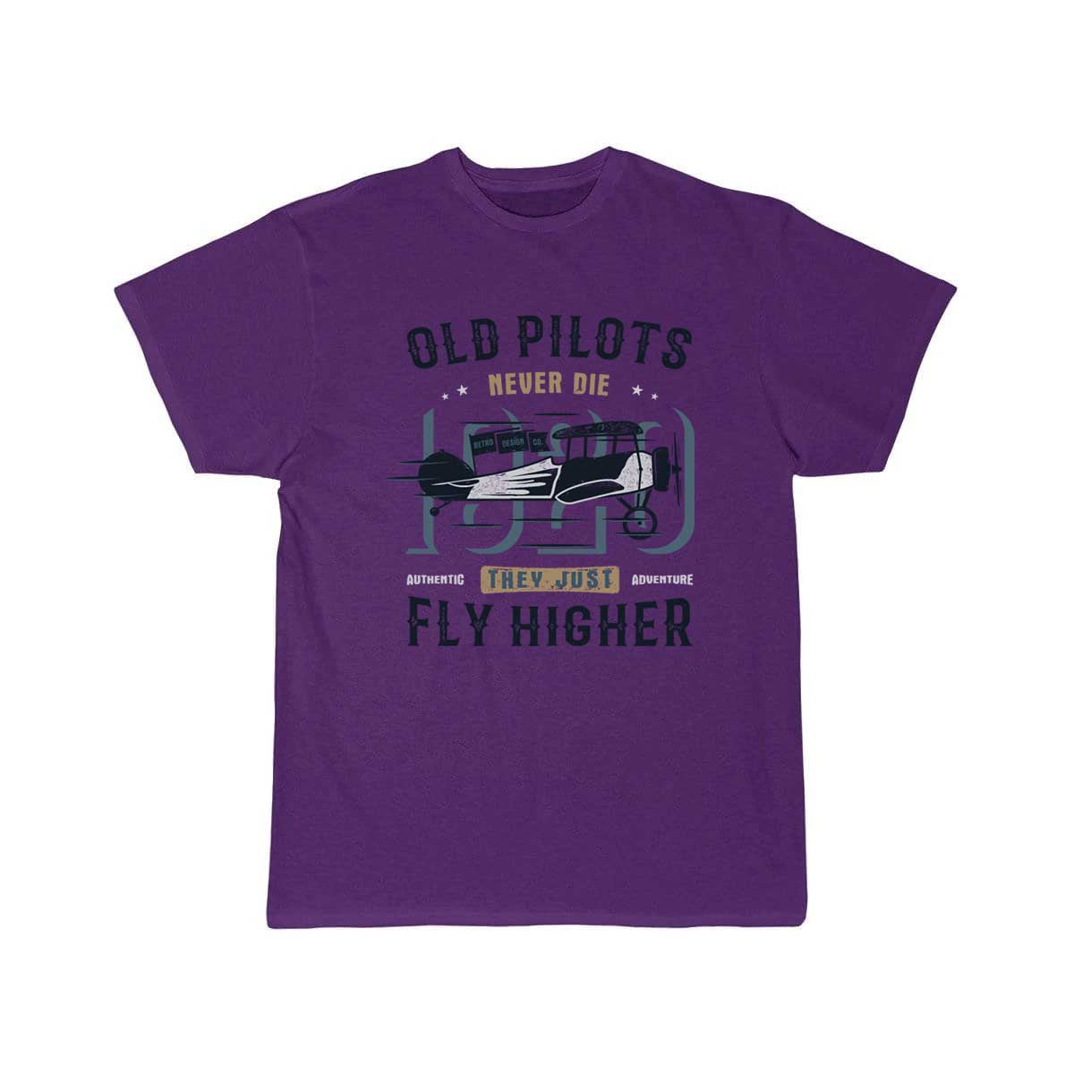 Old pilots Color T-SHIRT THE AV8R