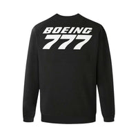 Thumbnail for BOEING 777 Men's Oversized Fleece Crew Sweatshirt e-joyer