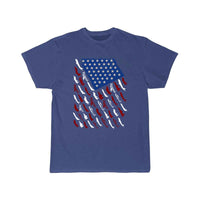 Thumbnail for Pilot Airplane American Flag Vintage T-SHIRT THE AV8R