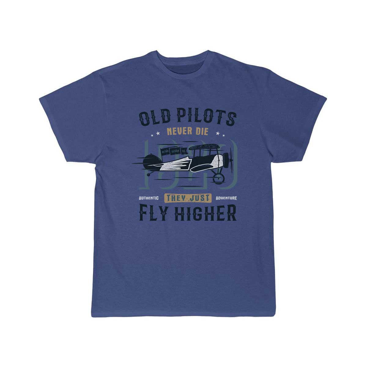 Old pilots Color T-SHIRT THE AV8R