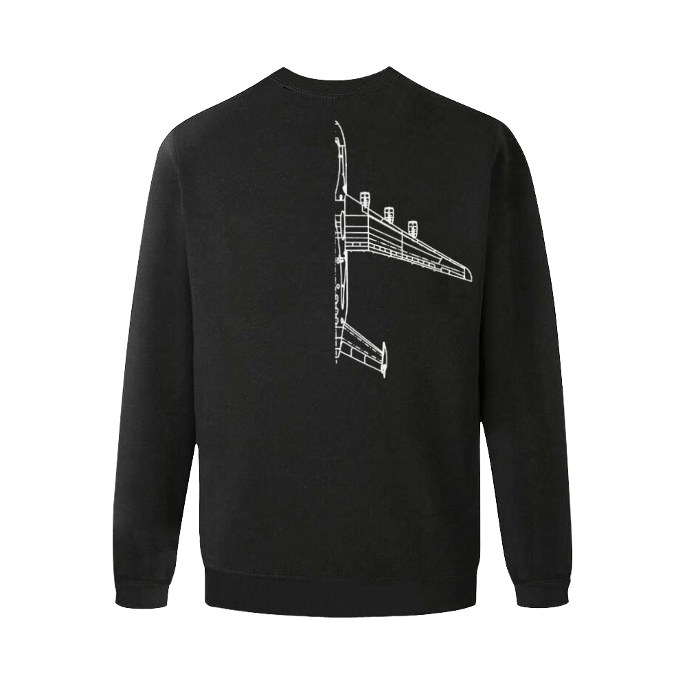 ANTONOV - 225 Men's Oversized Fleece Crew Sweatshirt e-joyer