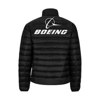 Thumbnail for BOEING Men's Stand Collar Padded Jacket e-joyer