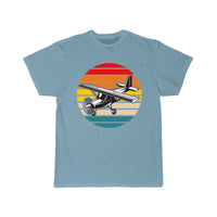 Thumbnail for Cessna 172 Skyhawk Airplane Retro Sunset T SHIRT THE AV8R