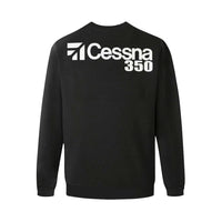 Thumbnail for CESSNA - 350 Men's Oversized Fleece Crew Sweatshirt e-joyer