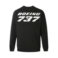 Thumbnail for BOEING 737 Men's Oversized Fleece Crew Sweatshirt e-joyer